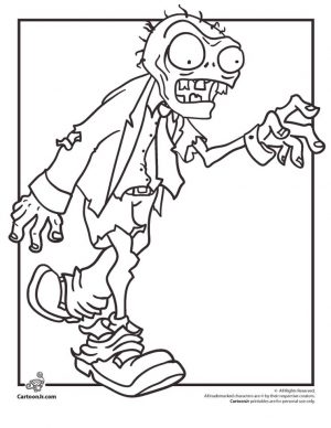 Plants Vs. Zombies Coloring Pages Kids Printable – 89578
