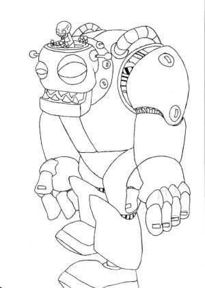 Plants Vs. Zombies Coloring Pages Kids Printable – 90672