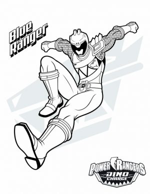 Power Ranger Dino Force Coloring Pages for Kids – 71218