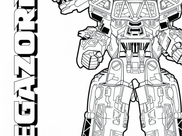 Get This Power Ranger Dino Force Coloring Pages for Kids - 89121