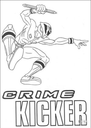 Power Rangers Coloring Pages 3kcz