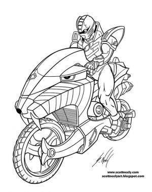 Power Rangers Coloring Pages Free 0oyb