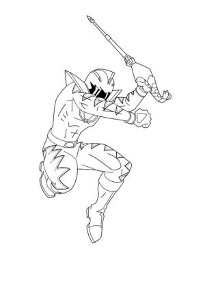 Power Rangers Coloring Pages Free 1wma