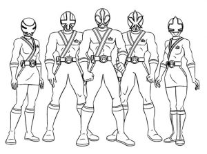 Power Rangers Coloring Pages Free 6asm