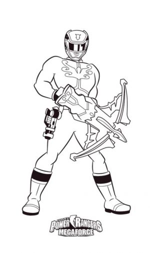 Power Rangers Coloring Pages for Kids 7arc