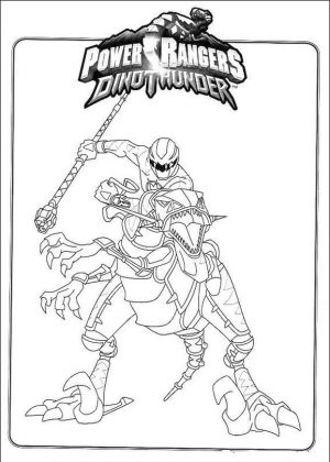 Power Rangers Coloring Pages for Kids 8dnt
