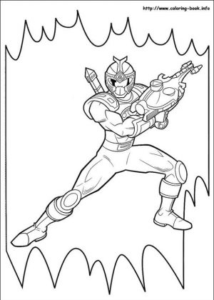 Power Rangers Coloring Pages to Print for Kids