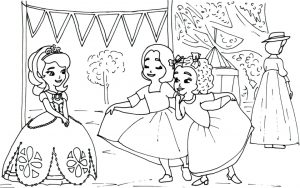 Princess Sofia the First Coloring Pages to Print Out for Girls – 87851