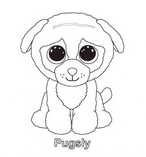 Pugsly Ty Beanie Boo Coloring Pages Online 1irk
