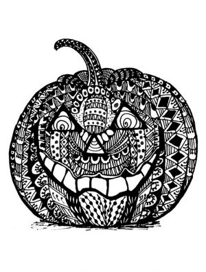 Pumpkin Coloring Pages for Adults Free – ta84n