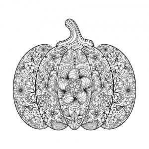 Pumpkin Coloring Pages for Adults Printable – 7cvda