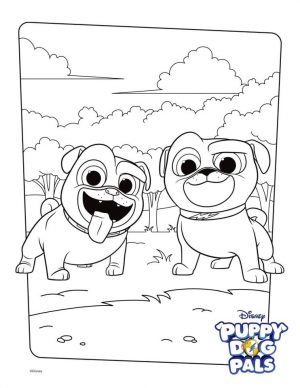 Puppy Dog Pals Coloring Pages Free 6trf