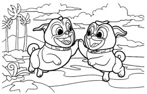 Puppy Dog Pals Coloring Pages Free 7iuj