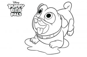 Puppy Dog Pals Coloring Pages Free 9fdx
