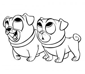 Puppy Dog Pals Coloring Pages Online 4iuy