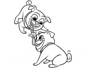 Puppy Dog Pals Coloring Pages njk4