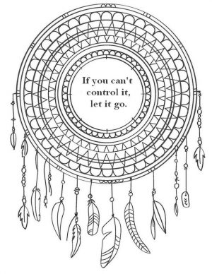 Quote Coloring Pages Let It Go