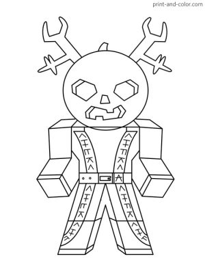 Roblox Coloring Pages to Print mnt9