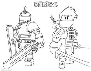 Roblox Coloring Pages to Print nkj0