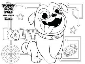 Rolly Puppy Dog Pals Coloring Pages Printable 9gfc
