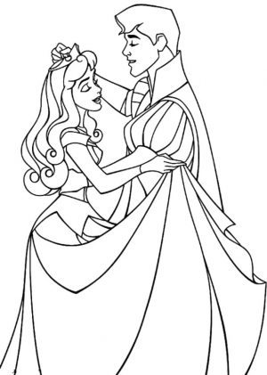 Sleeping Beauty Coloring Pages Free to Print – 1hro4