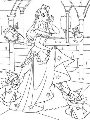 Sleeping Beauty Coloring Pages Free to Print – 2hddl