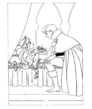 Sleeping Beauty Coloring Pages Free to Print – 4u55l