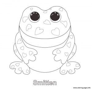Smitten Beanie Boo Coloring Pages to Print 6tcf