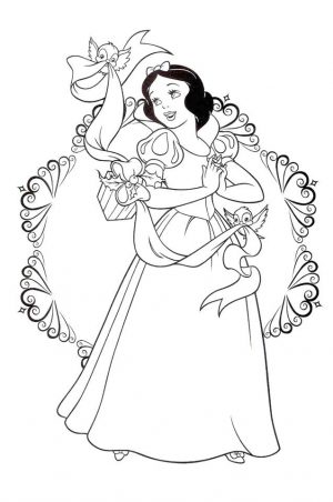 Snow White Coloring Pages Princess Printables – yvb58