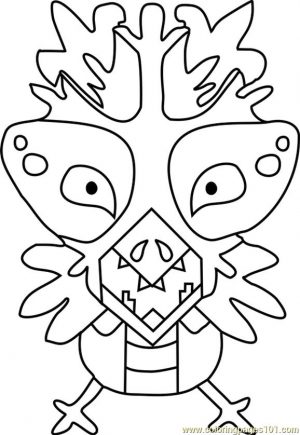 Snowdrake Undertale Coloring Pages for Kids snw4