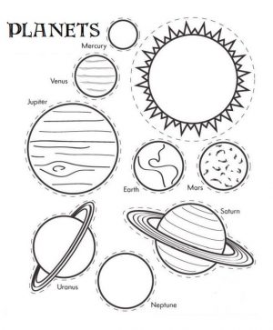Solar System Coloring Pages Printable npt9