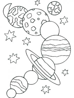 Solar System Coloring Pages atp1