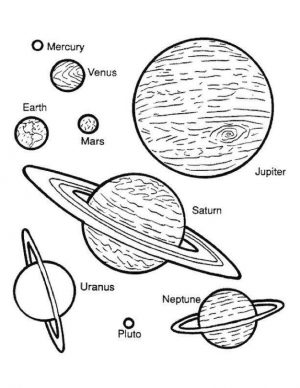 Solar System Coloring Pages ygv2