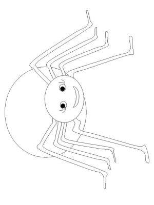 Spider Coloring Pages Printable kl92