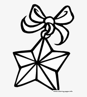 Star Coloring Pages A Flying Star with Ribbon