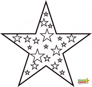 Star Coloring Pages Free to Print for Kids