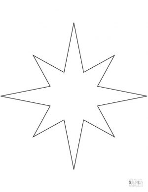 Star Coloring Pages to Print