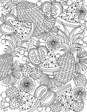 Summer Coloring Pages for Adults Printable – 09073