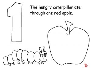The Very Hungry Caterpillar Coloring Pages Free for Kids – 11759
