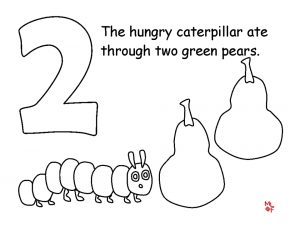The Very Hungry Caterpillar Coloring Pages Free for Kids – 21845