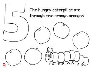 The Very Hungry Caterpillar Coloring Pages Free for Kids – 32812