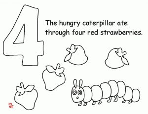 The Very Hungry Caterpillar Coloring Pages Free for Kids – 57391