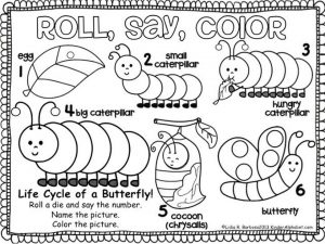 The Very Hungry Caterpillar Coloring Pages Free for Kids – 67482