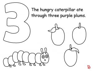 The Very Hungry Caterpillar Coloring Pages Free for Kids – 83912