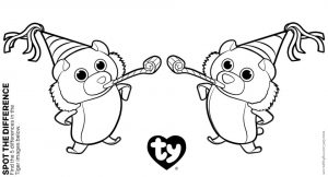 Ty Beanie Boo Coloring Pages Online 2qwn