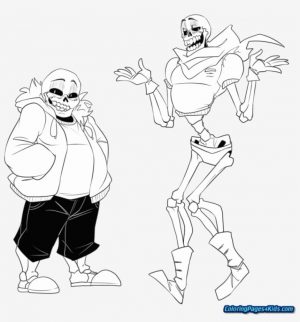Undertale Coloring Pages Online 1bro