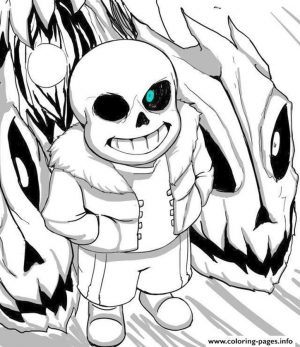 Undertale Coloring Pages Printable wad6