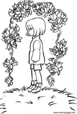 Undertale Coloring Pages to Print grl0
