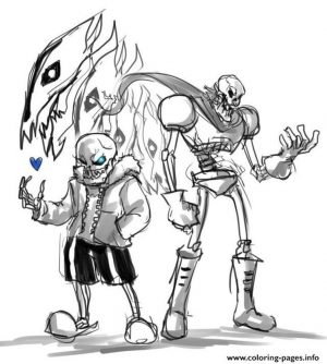 Undertale Coloring Pages to Print ukl6