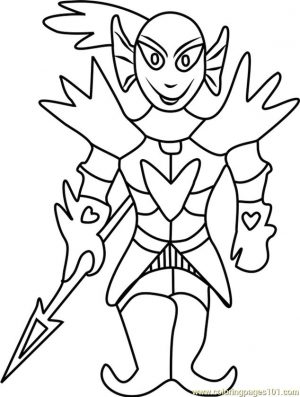 Undying Undertale Coloring Pages for Kids tzx1